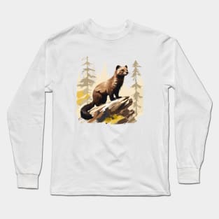 Pine Marten Long Sleeve T-Shirt